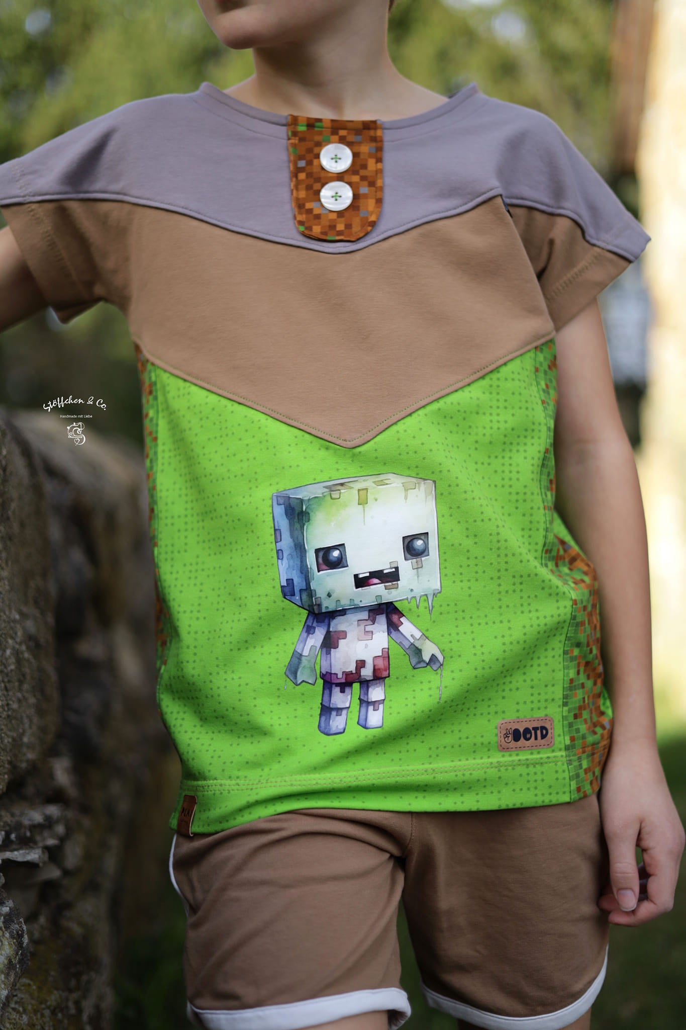 Fashion Ebook Sommer-Shirt Geo| Größe 74-170 DIN- A4 & DIN-A0 PDF zum download
