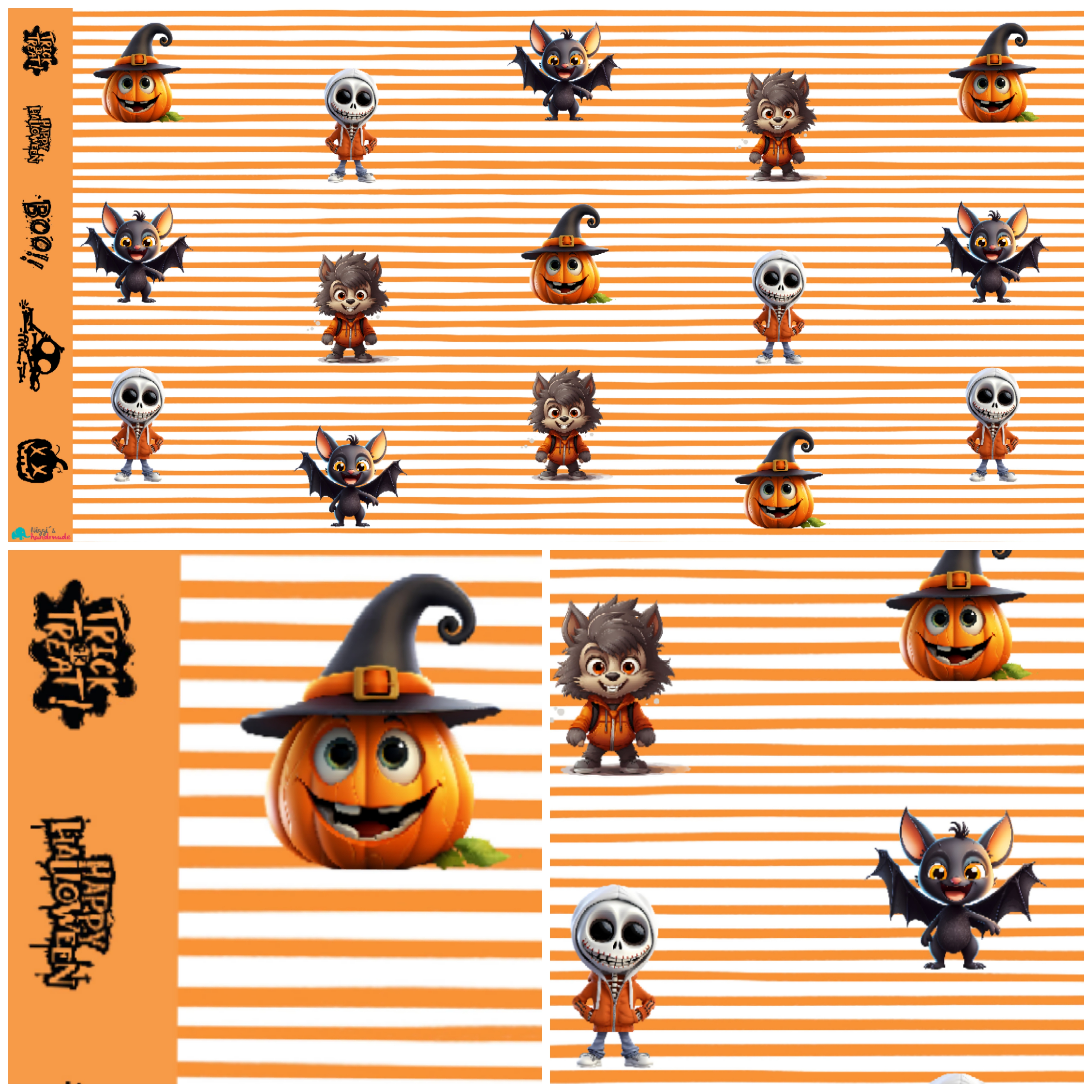 EP Halloween AO, French Terry - BWare