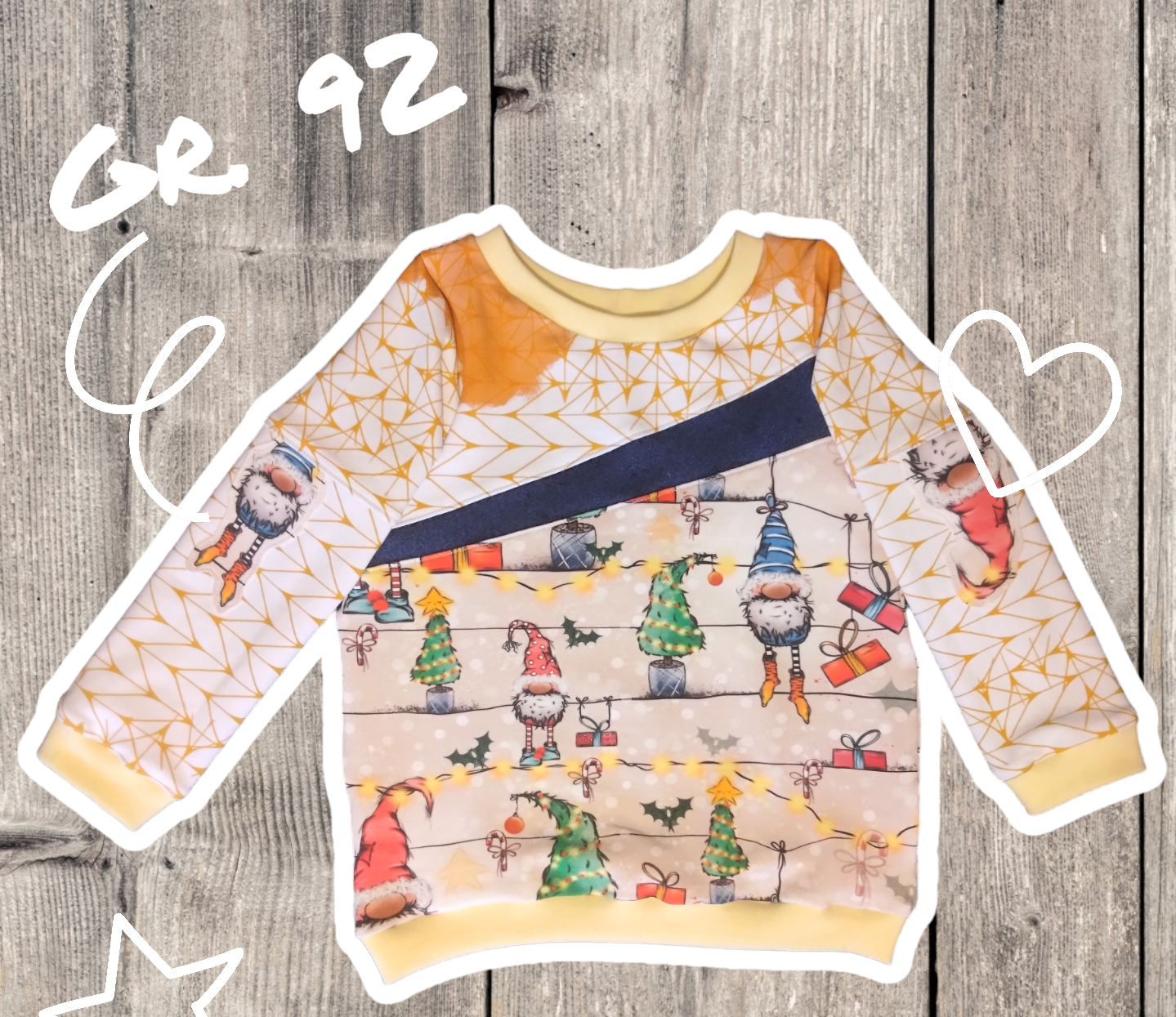 Pullover Wichtel Gr. 92