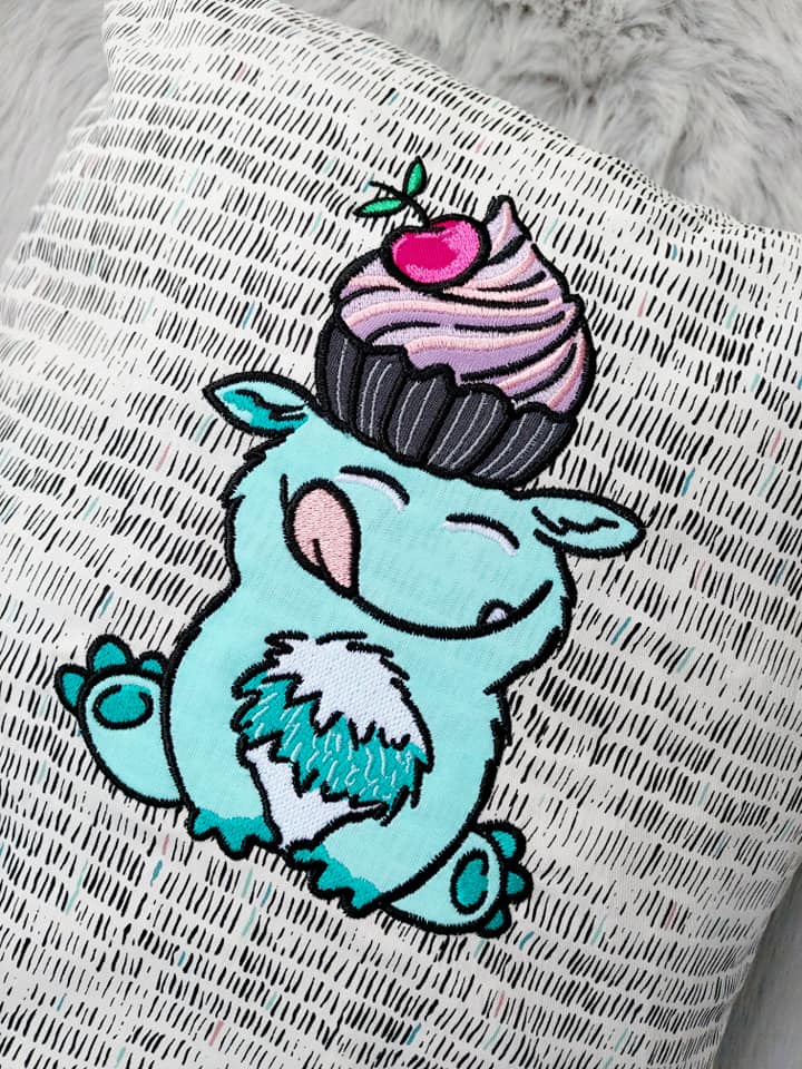 Applikation Little Cupkake 10x10